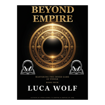 Self-improvement audiobook BEYOND EMPIRE by Luca Wolf, Empire Series Book Four, mastering the inner game of power