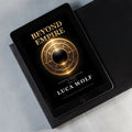 Self-improvement ebook BEYOND EMPIRE by Luca Wolf on tablet, Empire Series Book Four
