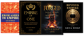 Self-improvement book bundle Empire Series four books by Luca Wolf shown side by side