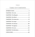 Discipline book FORGED by Luca Wolf — table of contents outlining key chapters and topics