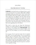 Discipline book FORGED by Luca Wolf — introduction page for building unbreakable discipline