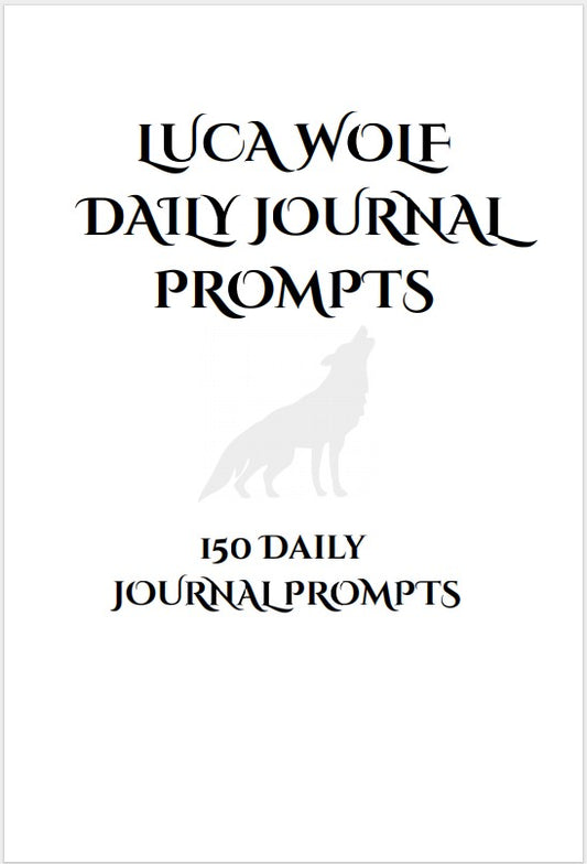 The Daily Stoic Wolf Journal: 150 Days of Powerful Questions for Inner Strength, Wisdom & Resilience