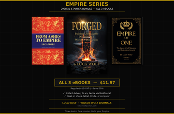 Empire Series Digital Starter Bundle — All 3 eBooks by Luca Wolf